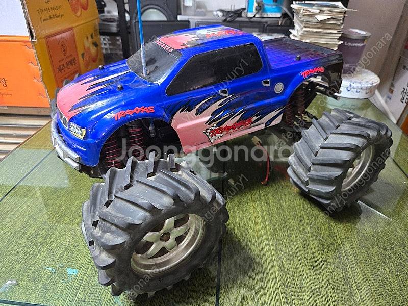 TRAXXAS E-MAX RC카 콘트롤러, 충전기셋--1