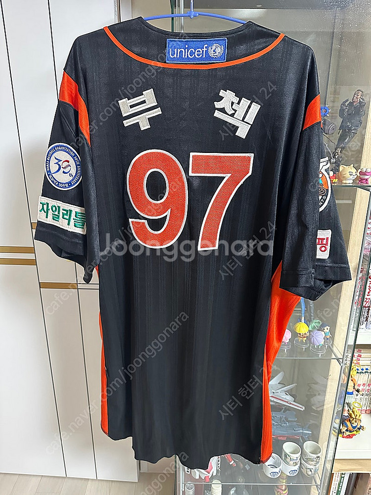 롯데자이언츠 부첵 실착유니폼--0