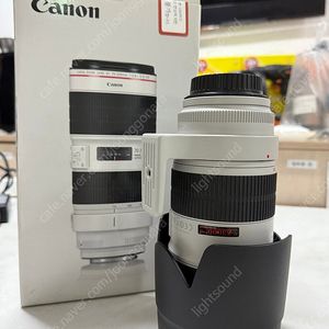 캐논 정품 EF70-200mm F2.8 L IS III USM 팝니다.