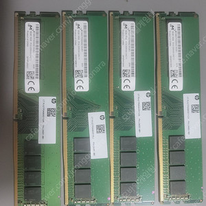 DDR4 16G RAM 마이크론 램16G 32G 64G 3200AA 팝니다