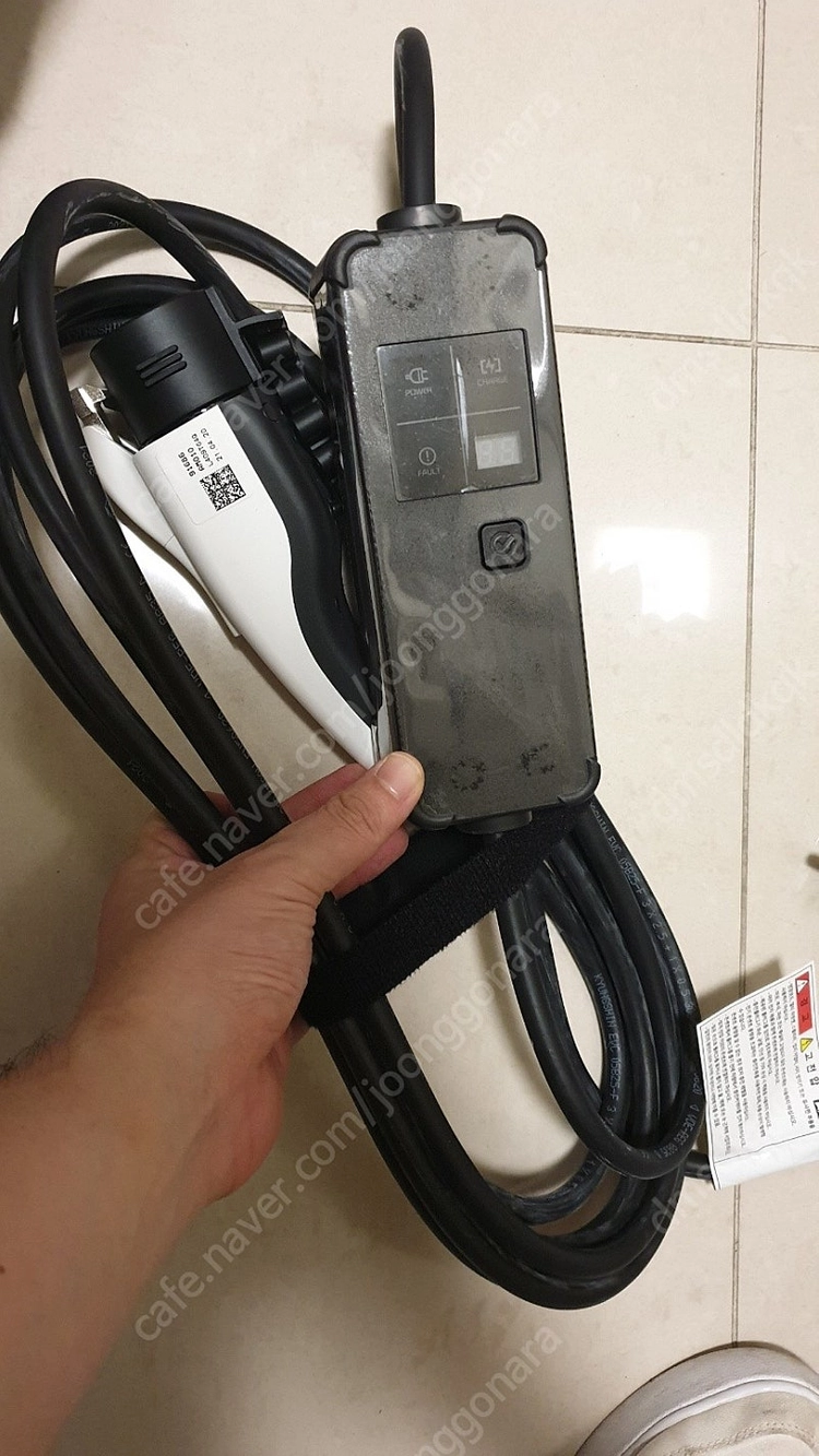 현대정품 220v 비상용 5핀완속충전기(가방포함)팝니다.(gv80 EV3 EV6 EV9 아이오닉5 아이오닉6 포터E... 이미지