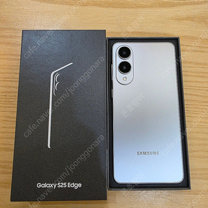 갤럭시s25엣지실버512gb 자급제단순개봉미사용판매합니다