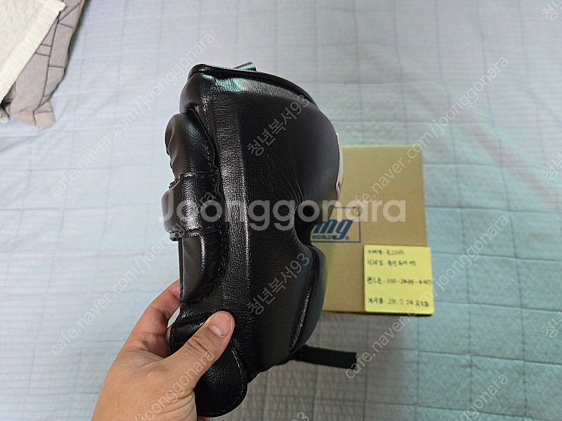위닝 T자 헤드기어(= FG-2900) 블랙 L 사이즈...--3