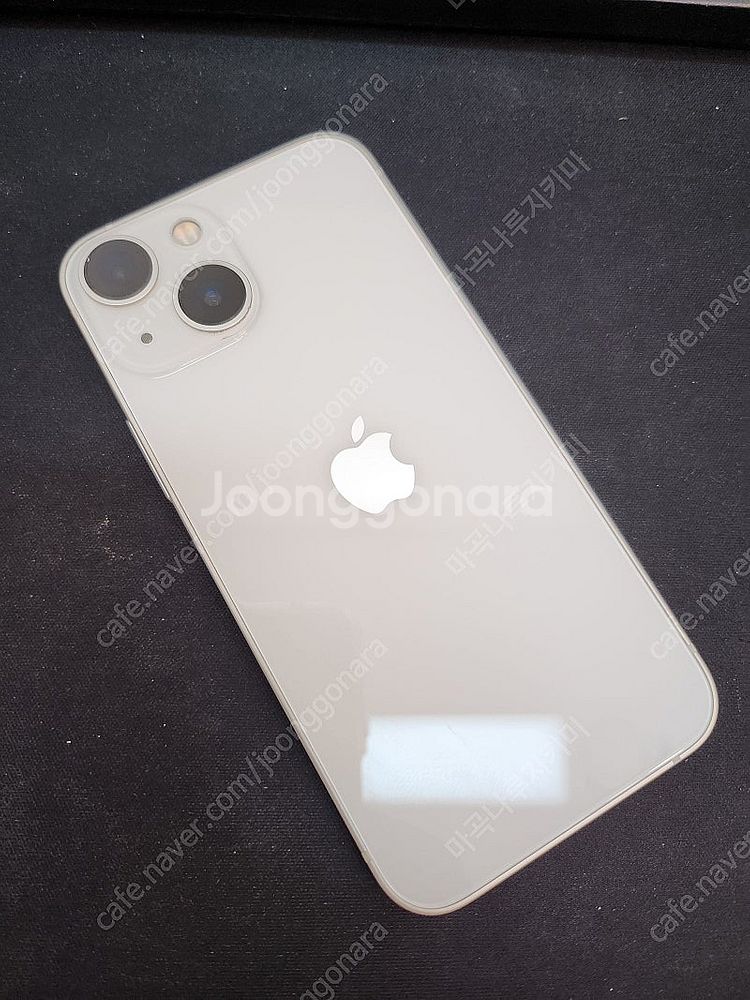 아이폰13미니 화이트 128GB 상태좋은중고 30만팝니다.--0
