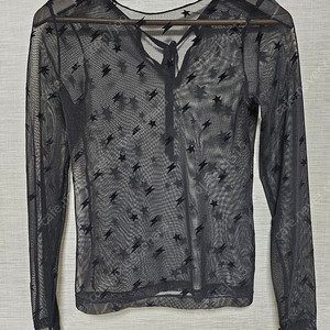 럭키슈에뜨 별모양 망사티셔츠