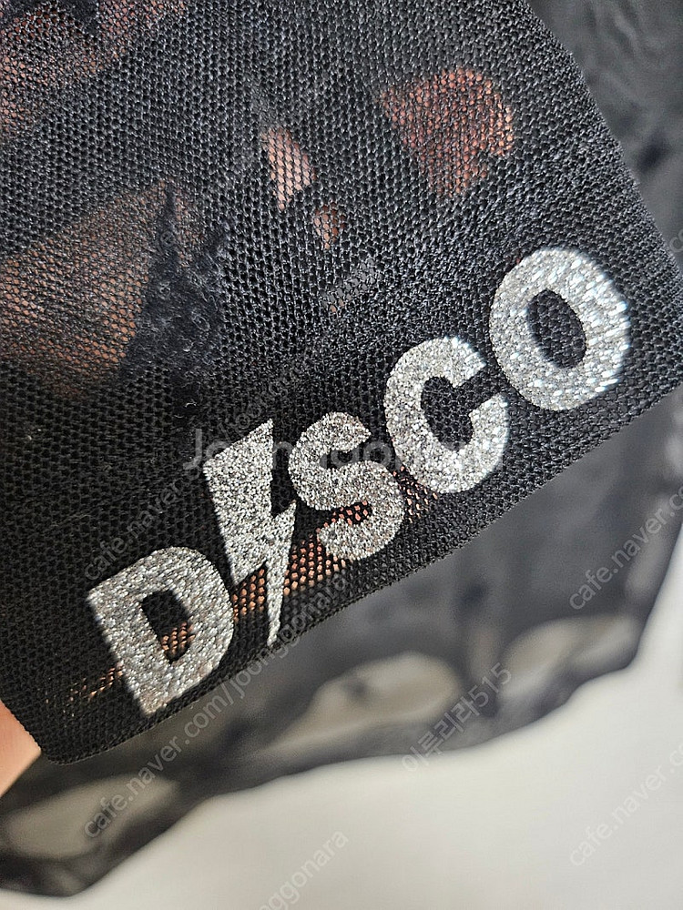 럭키슈에뜨 별모양 망사티셔츠--1