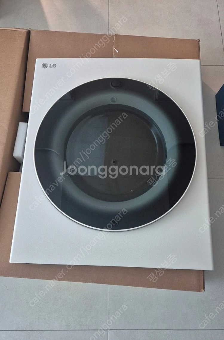 LG 오브제 패널 세탁기건조기 (베이지) 팝니다--0