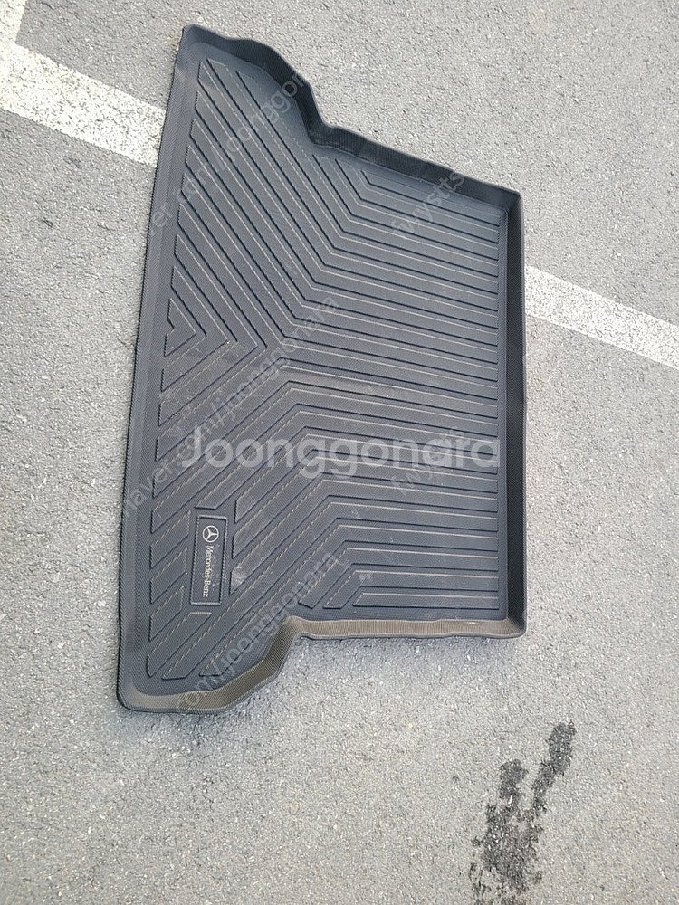 벤츠 GLB 3D 카본 트렁크매트--2