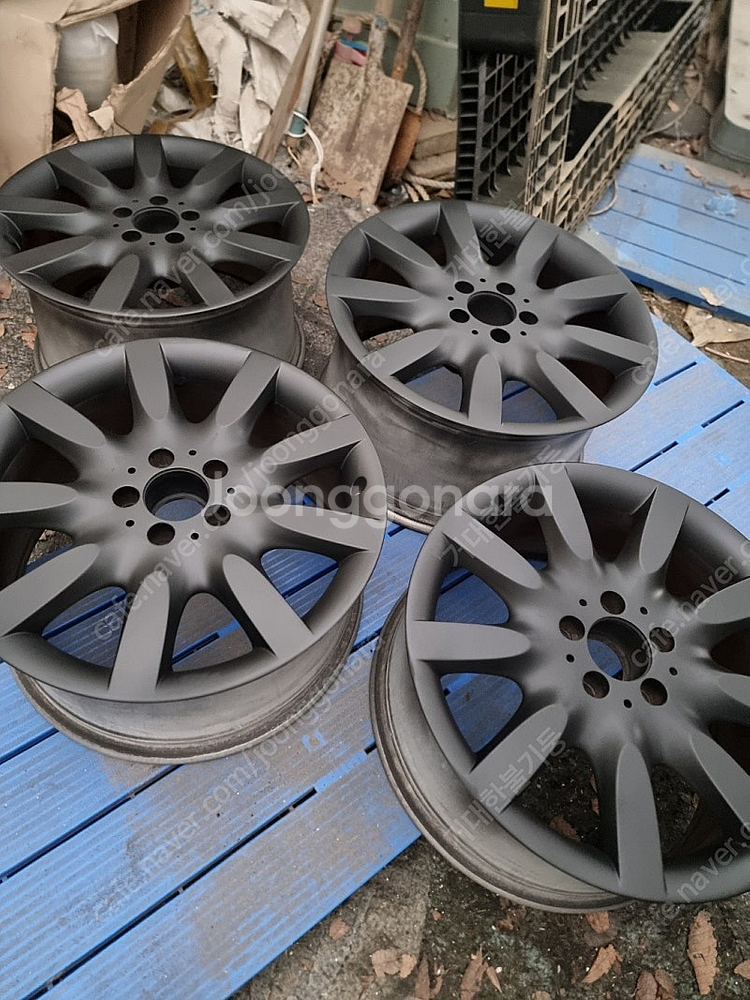 18인치 벤츠 S500 W221 순정 휠 30만원 (택...--6