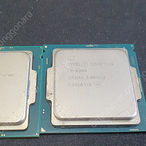CPU (i7-4790k, i3-6300)