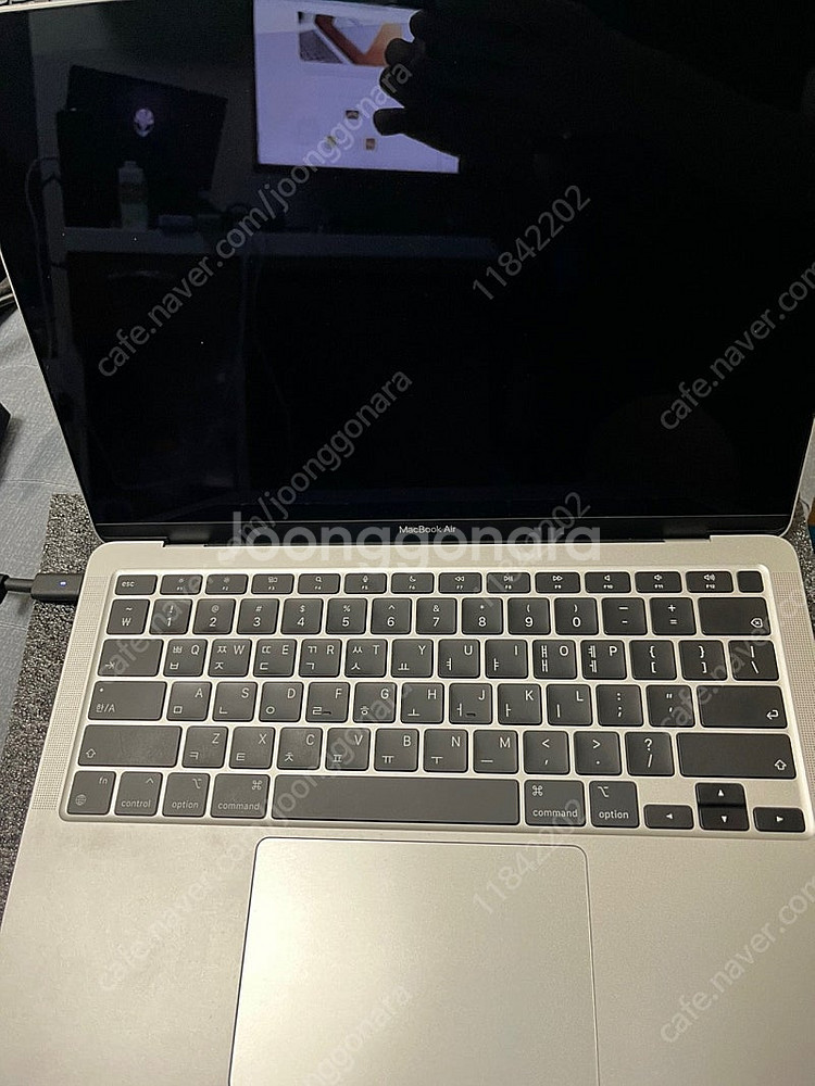 맥북에어 실버 m1 16gb--3