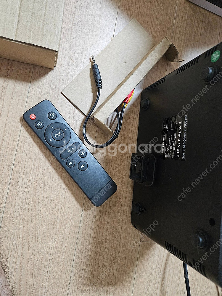 애니빔 WLP 120 빔프로젝트 판매합니다.--7