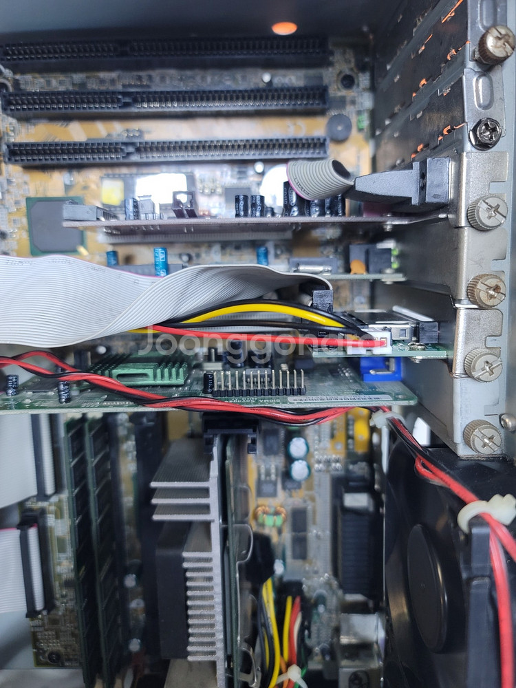레트로 옛날 컴퓨터 LG 펜티엄 MMX 슬롯CPU 윈도...--4