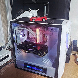 컴퓨터 게이밍용 RGB 조립 PC 본체 팝니다
