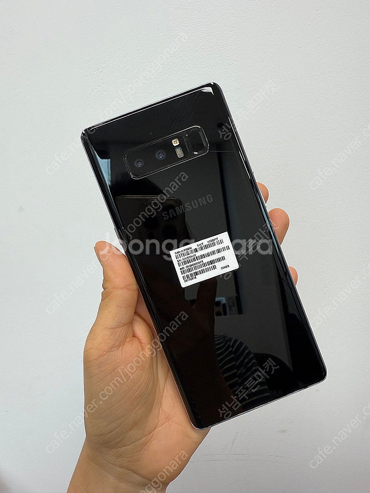 N950 갤럭시 노트8 블랙 64기가 8만 판매합니다.--7