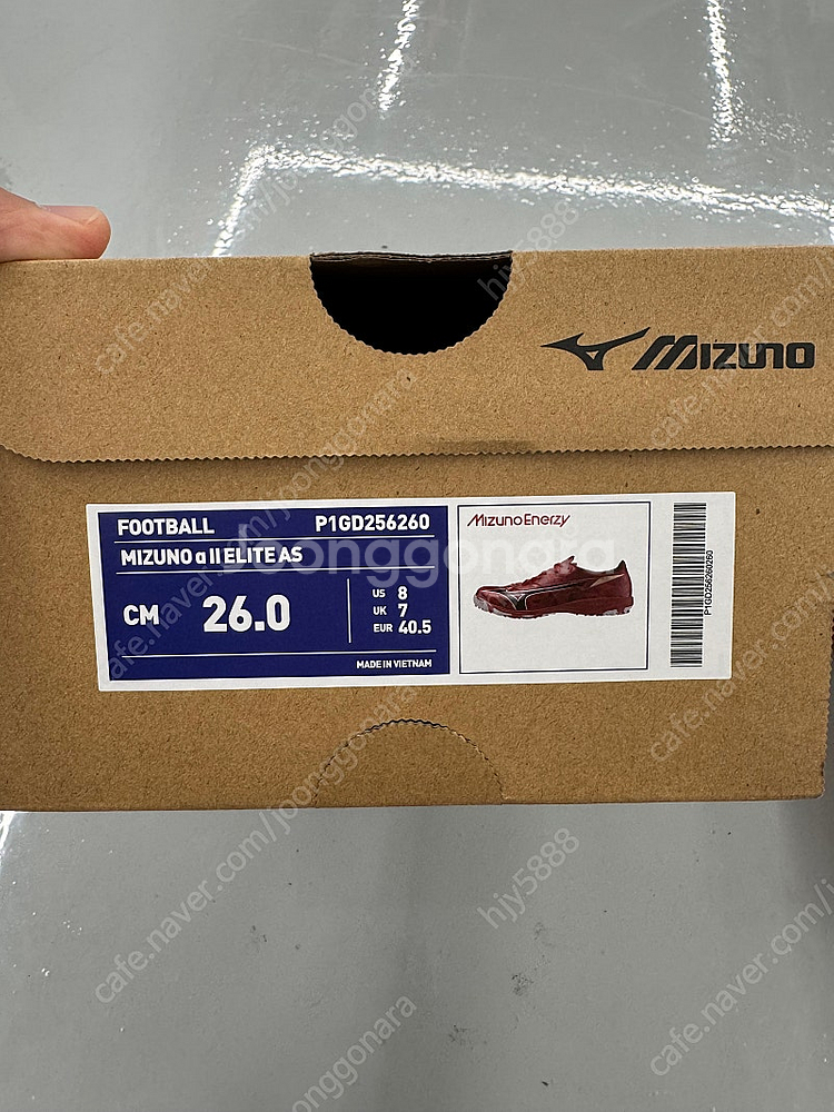 미즈노 알파2 엘리트 AS 260 풋살화 팝니다.--1