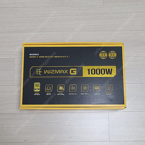 마이크로닉스 WIZMAX G-1000W 80PLUS골드 ATX 3.1 PC 파워서플라이