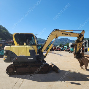 중고굴삭기 특A급 현대 R55 2011년 11월식 코끼리집게 장착, 경북 고령소재 010-3563-6002