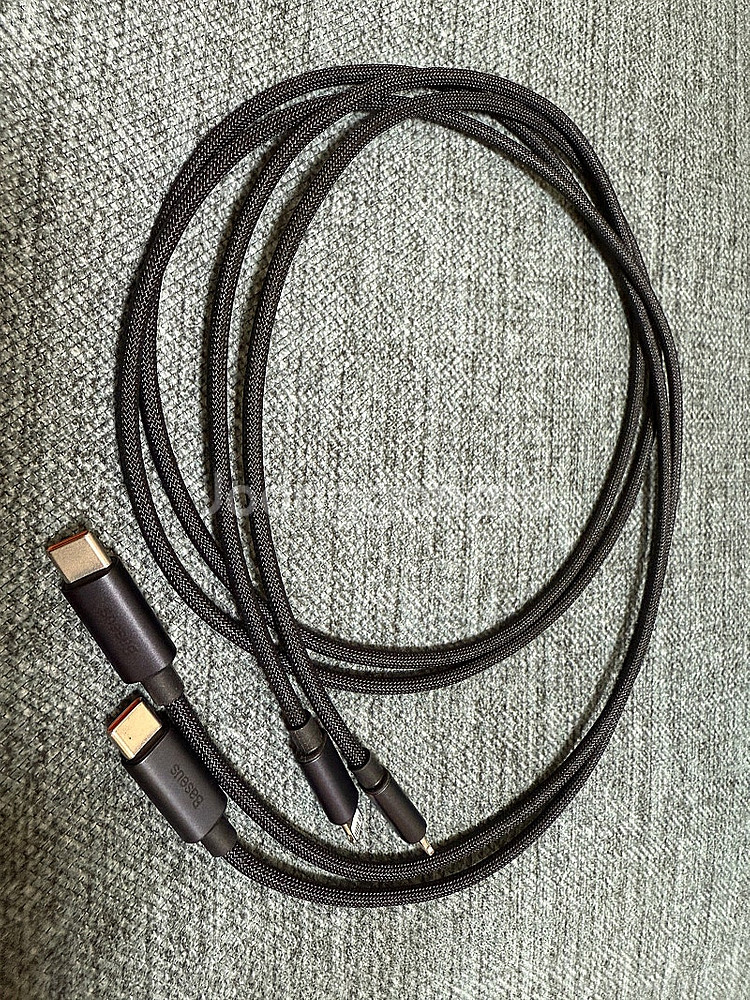 애플 아이폰 baseus usb c to 라이트닝 케이...--0