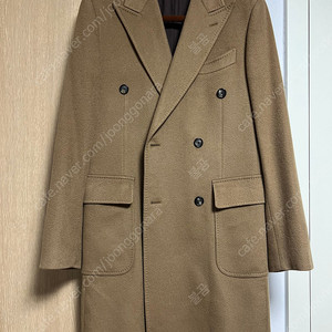 반하트 캐시미어 100 카멜 폴로코트 48