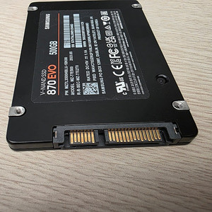 삼성 870 EVO 500GB 2.5인치 SSD