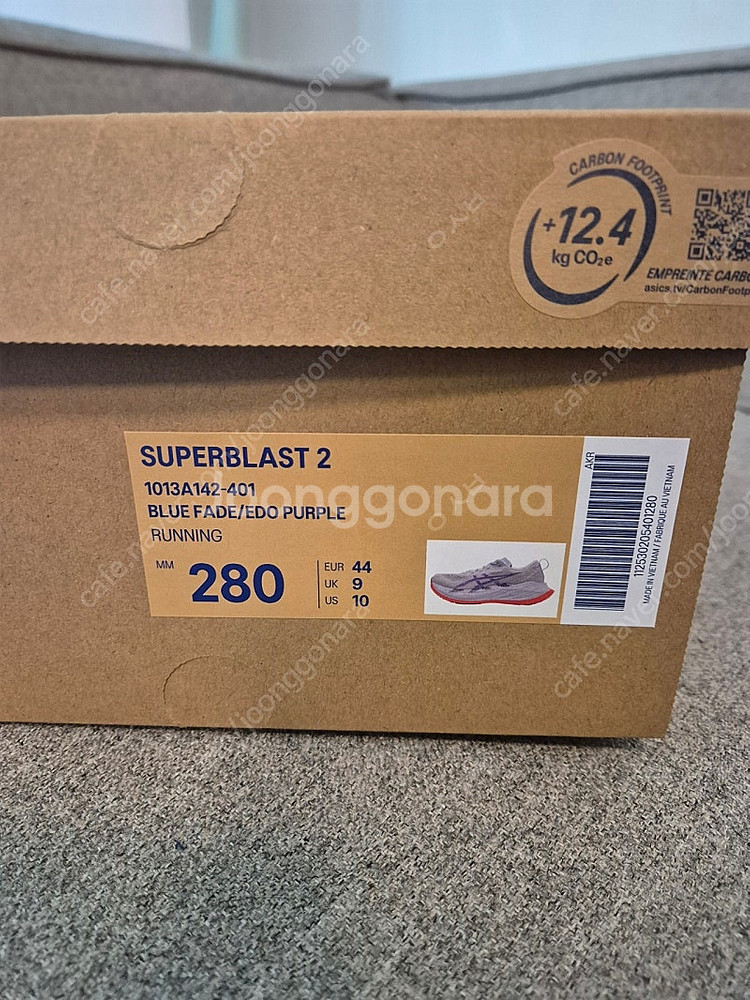 [새상품] 아식스 슈퍼블라스트2 러닝화_280mm--4