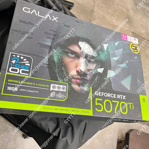 갤럭시 GALAX RTX 5070TI BLACK OC 팝니다