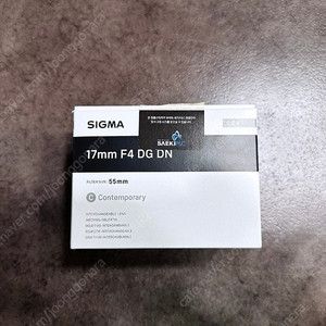 시그마 컴템포러리 17mm F4 DG DN | Contemporary 소니 마운트 (SE) 광각 단렌즈 초광각