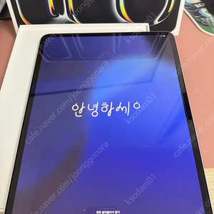 아이패드 프로 m4 13인치 7세대 256기가 실버 풀박스 와이파이