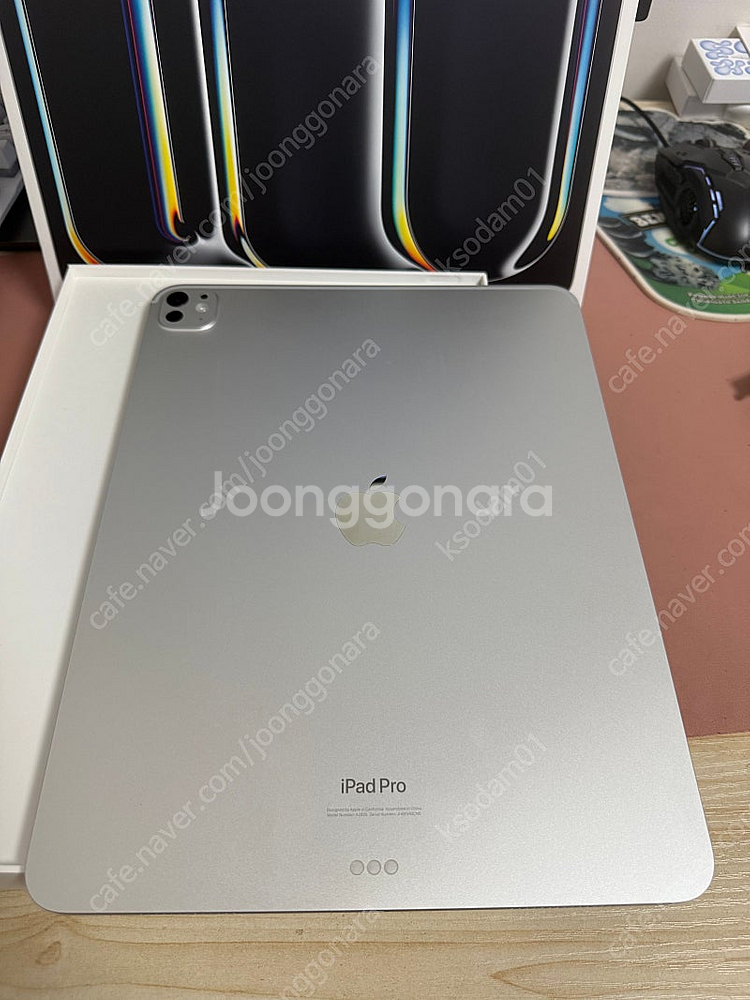 아이패드 프로 m4 13인치 7세대 256기가 실버 풀...--1