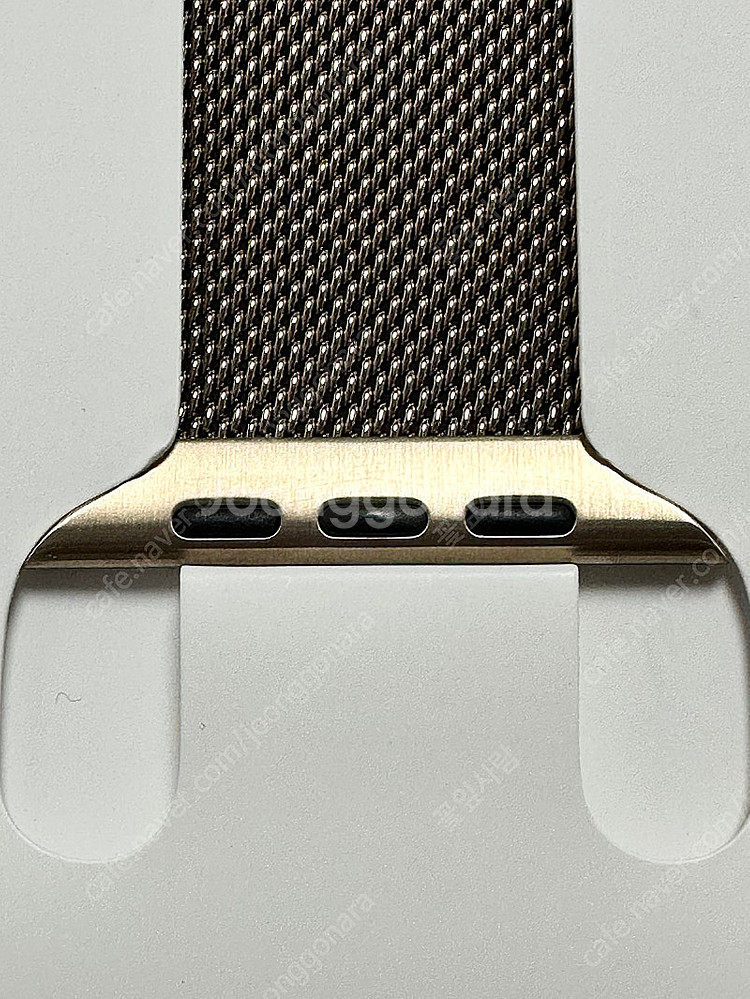 애플워치 정품 밀레니즈루프 골드 44mm--2