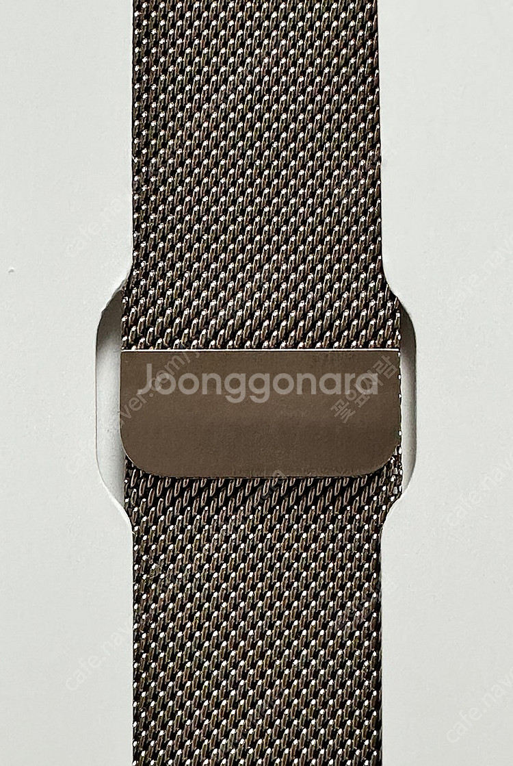 애플워치 정품 밀레니즈루프 골드 44mm--3