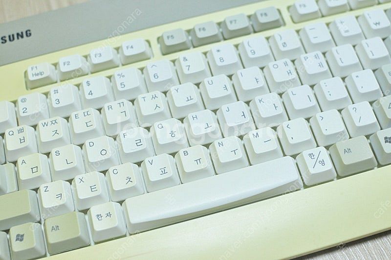 빈티지 레트로 구형 삼성 PS2 키보드--6