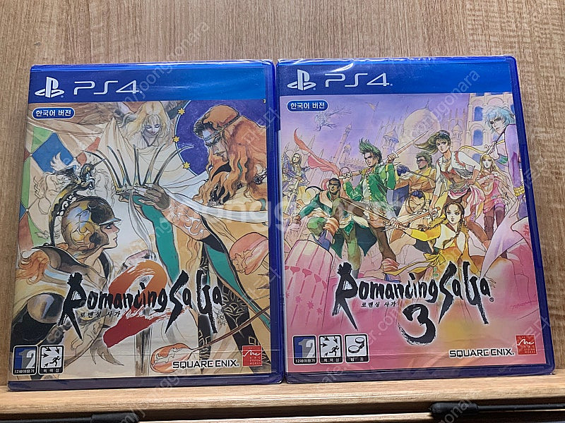 ps4 로맨싱 사가 2/3 미개봉 판매합니다.--0