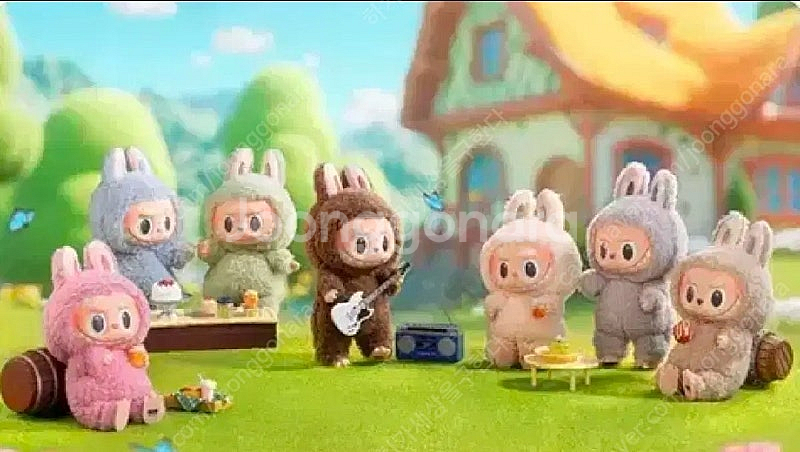 시크릿가능성) 라부부 마카롱 페이스 정품 인형 미개봉--0