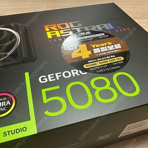 ASUS ROG Astral 지포스 RTX 5080 아스트랄 OC D7 16GB 인텍엔컴퍼니