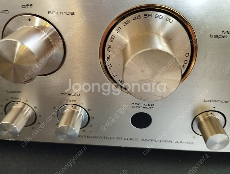 아남 AA-40 / 오버홀 작업 완료 / 호환리모컨 있음 7만--1