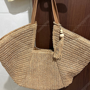 라탄숄더백 새상품