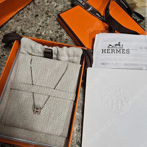 에르메스 팝아슈 목걸이 마론 글라세