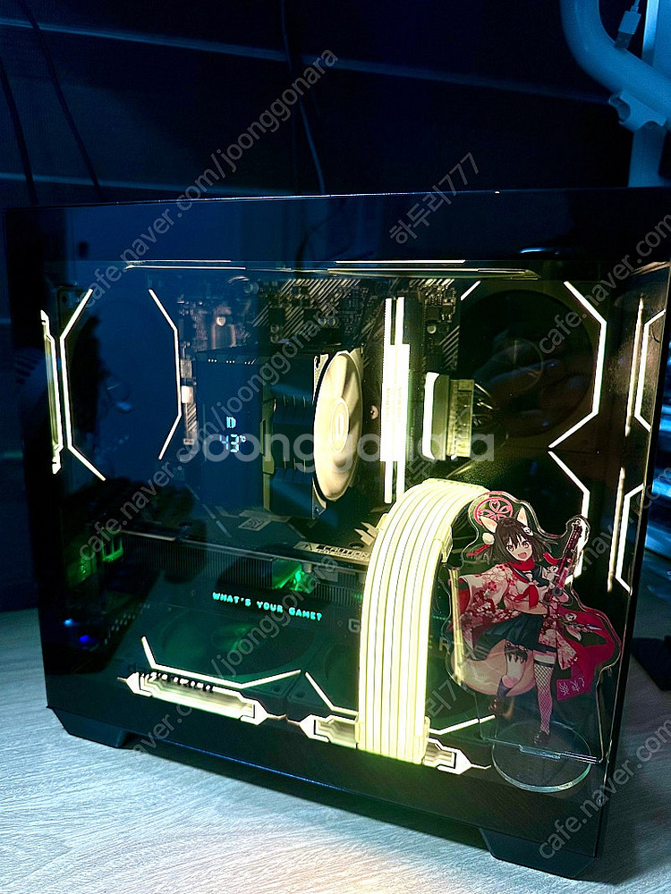 데스크탑 PC 컴퓨터 팝니다. 게이밍·영상편집·블랙 튜...--1