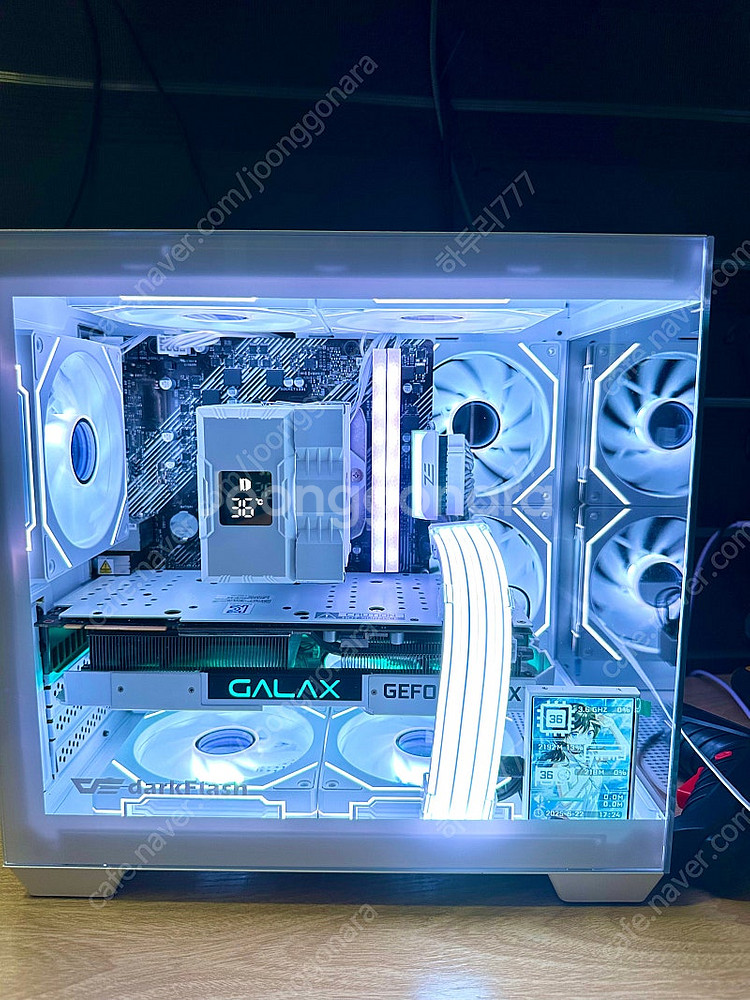 데스크탑 PC 컴퓨터 팝니다. 게이밍·영상편집·화이트 ...--0