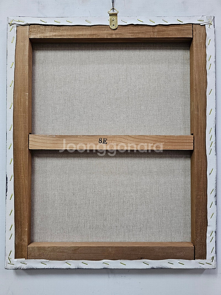 (원화) 8호 캔버스 유화그림 화병속의 꽃 정물화 서양화--3