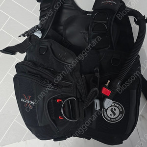 스쿠바프로 bcd x black 사이즈 m (1회착용)