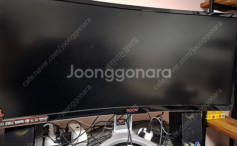 35인치 커브드 와이드 모니터 G-sync AOC 게이...--0