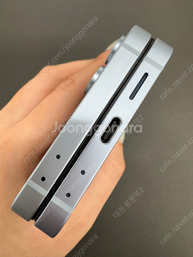 [대전중고폰] 073660 갤럭시Z플립6 블루 256G...--4