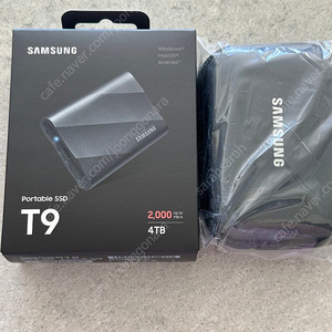 삼성 Portable SSD T9 4TB 판매합니다
