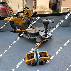 디월트 dcs727 슬라이딩각도절단기 60v 60만원