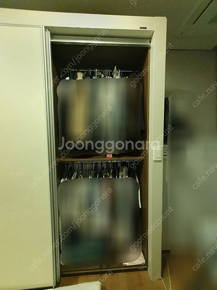 붙박이장 옷장 유광 아이보리 슬라이딩 도어 (7/31까...--3