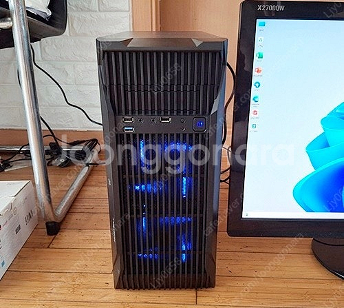 인천) i5-8500 컴퓨터 본체 + 27인치 고해상도...--0