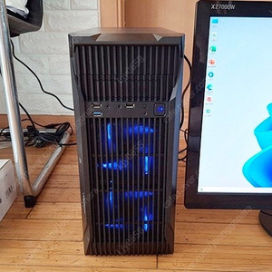 인천) i5-8500 컴퓨터 본체 + 27인치 고해상도 모니터